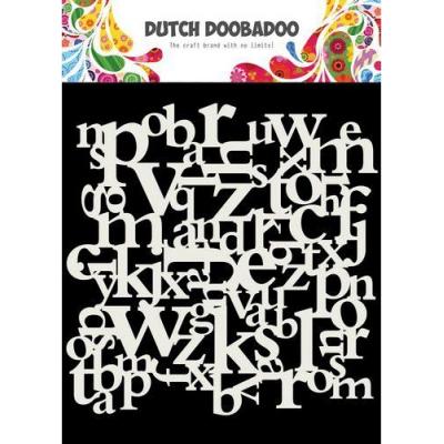 Dutch Doobadoo Mask Art Stencil - Buchstaben